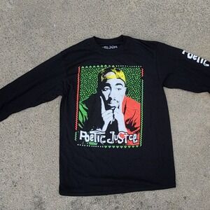 Tupac 2pac Shakur Poetic Justice Long Sleeve T-shirt